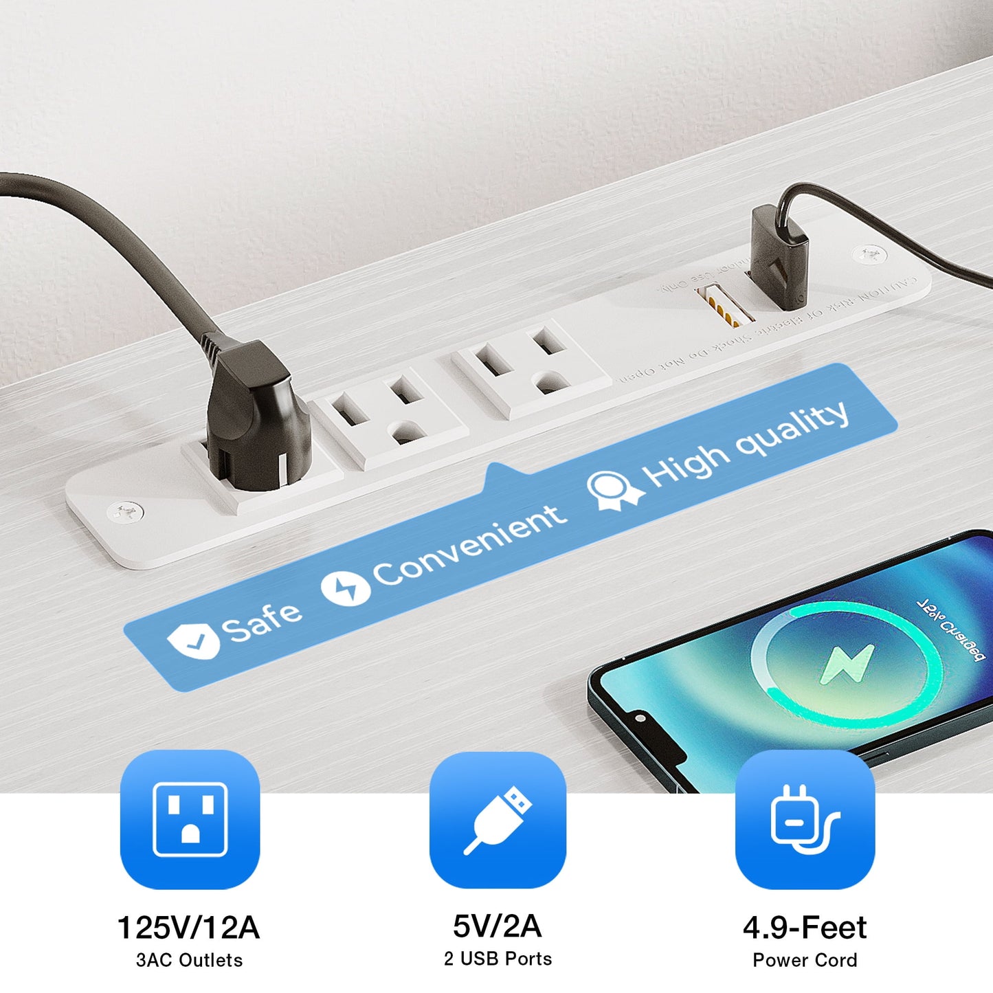 Sofanext 71" LED TV Stand with Power Outlets for 40/43/50 inch TV, Entertainment Center with 5 Fabric Drawers & Open Shelf Storage for Living Room/Bedroom, , White