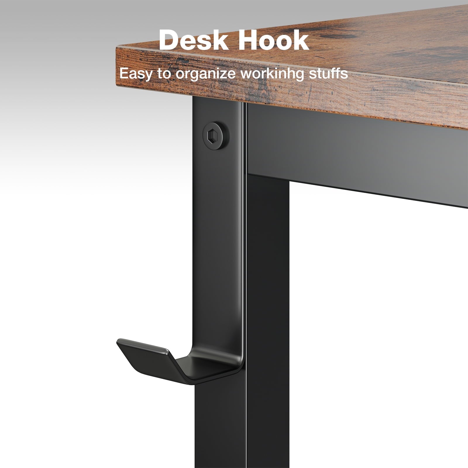 32 inch Small Computer Desk for Small Space, Modern Simple Style Desk for Living Room/Bedroom/Home Office, Sturdy Student Writing Desk, Gift for Kid, Vintage